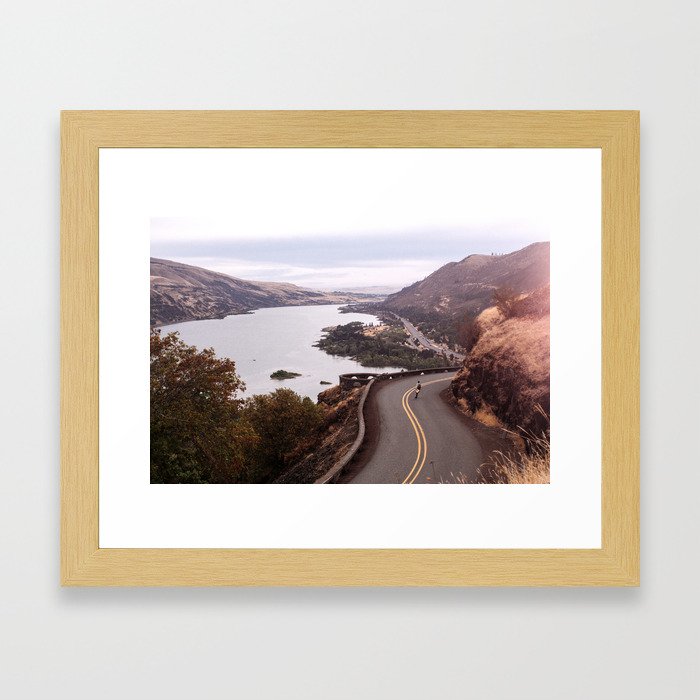 Lonesome Road Framed Art Print