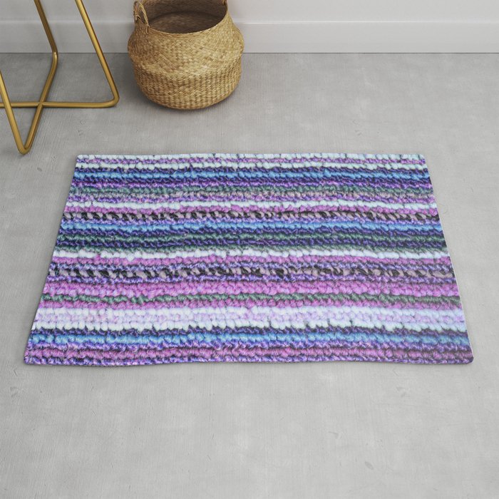 Lilac Blue Carpet Rug