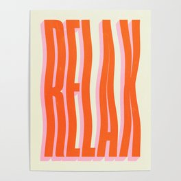 Relax: Wavy Edition Poster