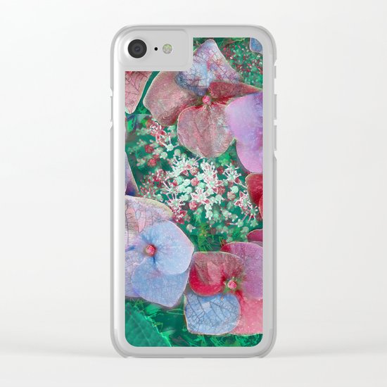 Floral abstract(55) Clear iPhone Case