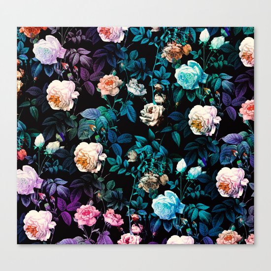 Night Forest Canvas Print