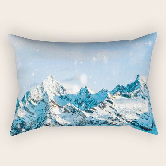 Blue Mountains Rectangular Pillow