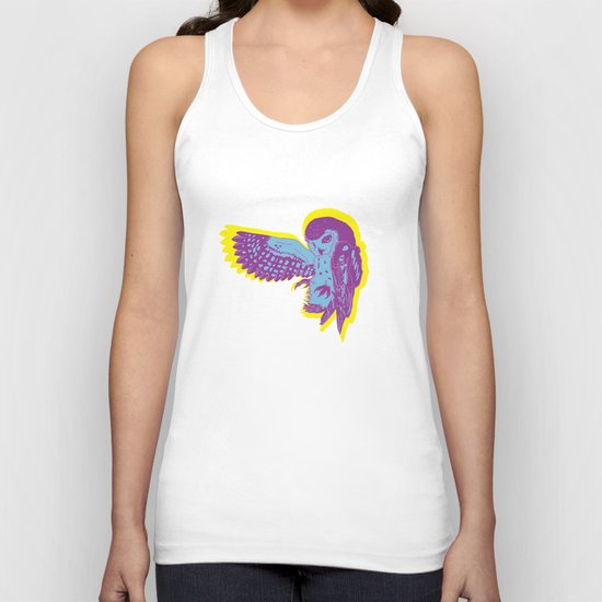 Saw-Whet Owl Unisex Tank Top