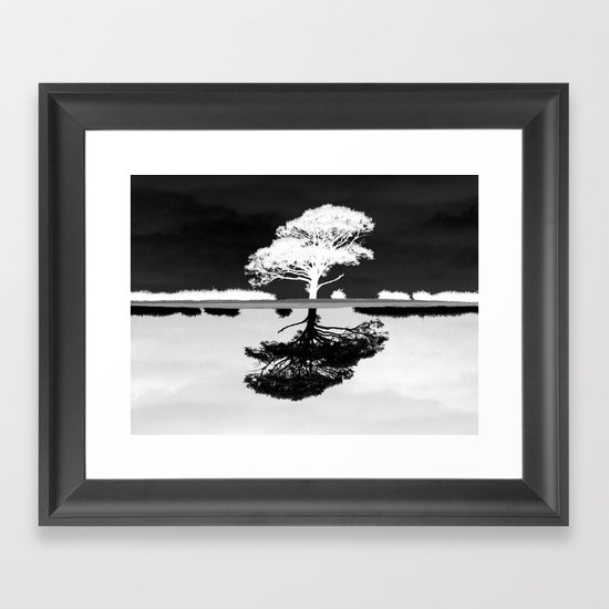 Double Trouble Framed Art Print
