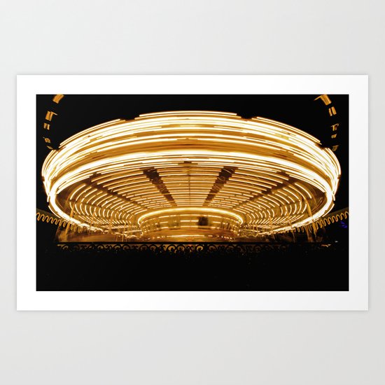 Sit and Spin Art Print
