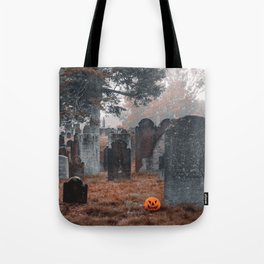 Samhain Graveyard Tote Bag