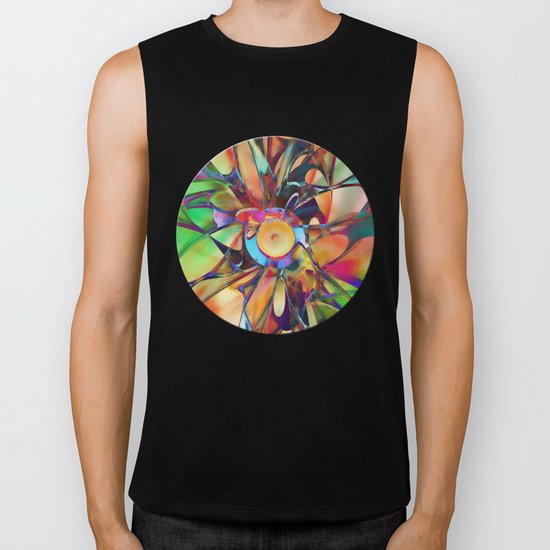 Flowering Biker Tank
