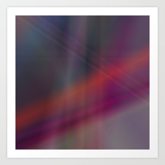 Dark abstract colors Art Print
