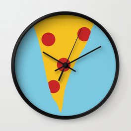 OH PIZZA Wall Clock
