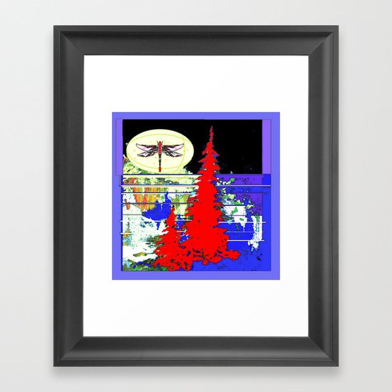 Night Magic Framed Art Print