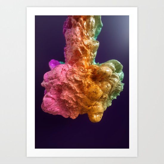 A Gum Art Print