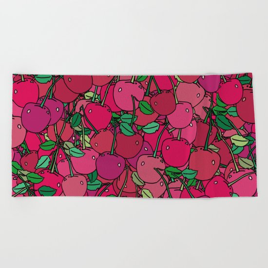 Cherry Mix Beach Towel