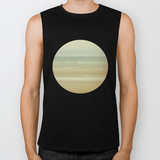 Sea, sky Biker Tank