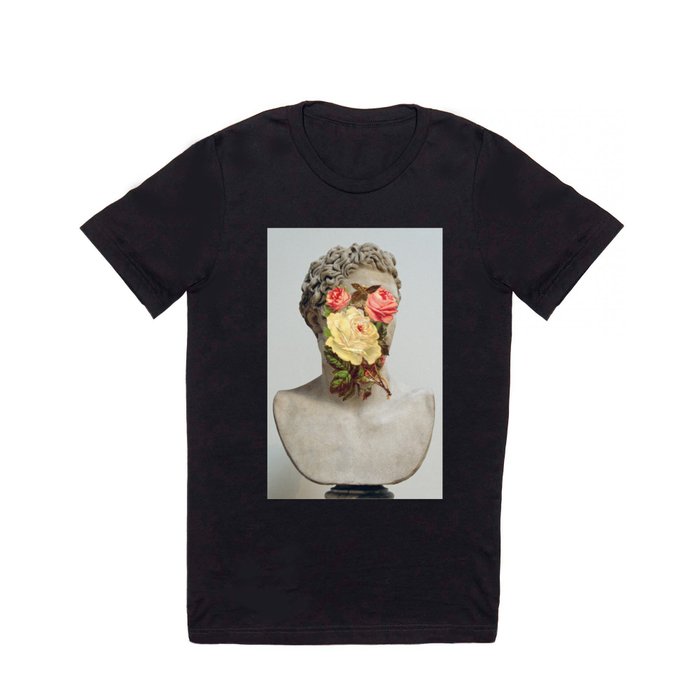 Bust With Flowers T Shirt