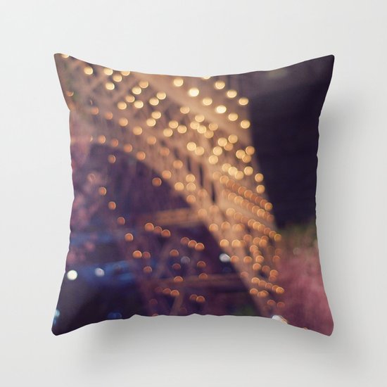 Paris (Delusion) Throw Pillow