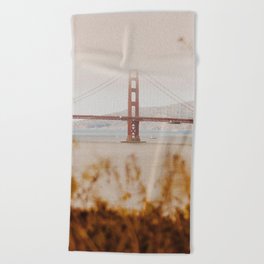 The Golden Gate Bridge III Beach Towel