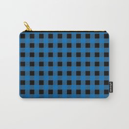 Blue Gingham - 21 Carry-All Pouch