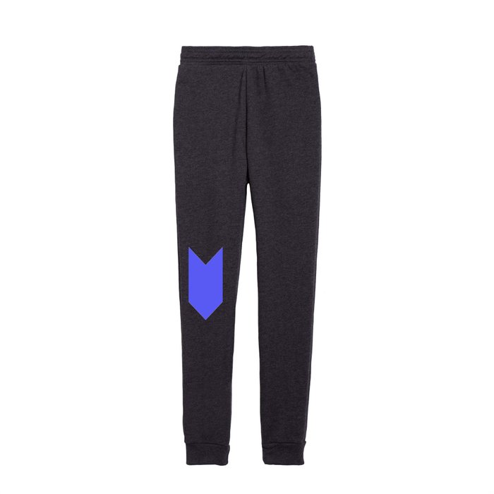 Chevron (Azure & White) Kids Joggers