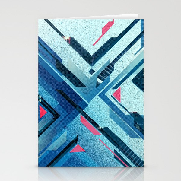 Geometric - Collage Love Stationery Cards