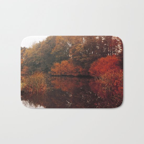 Autumn Scenery #5 Bath Mat