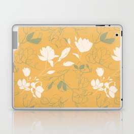 Magnolia flowers Laptop Skin