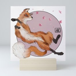 Sakura Fox Mini Art Print