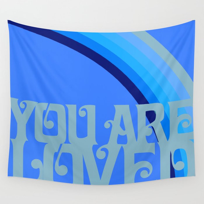 You are loved Wall Tapestry