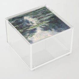 Monet, water lilies or nympheas 7 water lily Acrylic Box