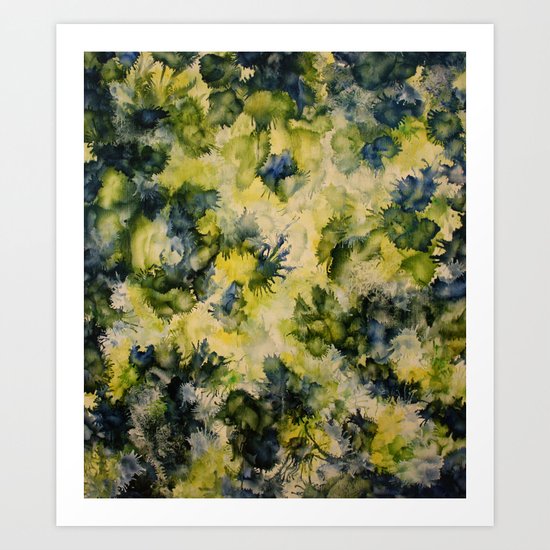 Green Art Print