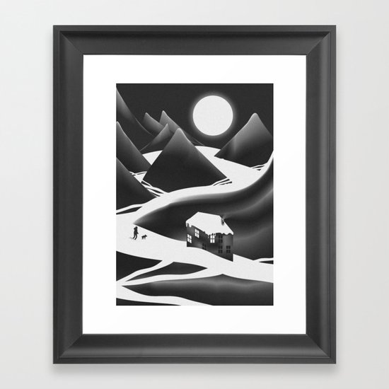 Coming Home Framed Art Print