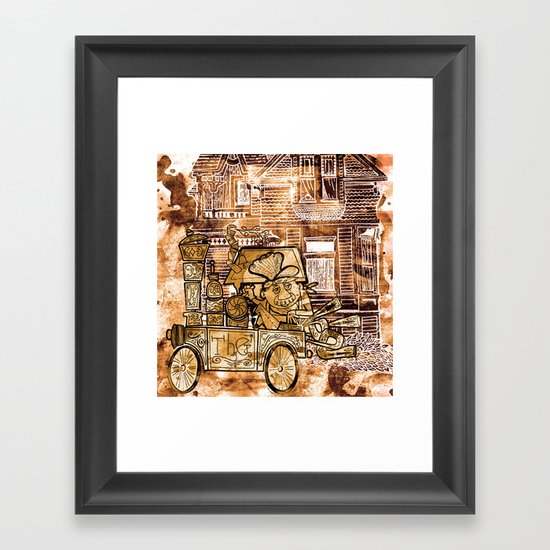 The Train Framed Art Print
