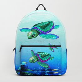 Sea Turtles Dance Backpack