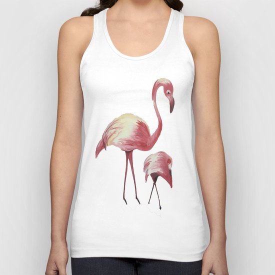 FLAMINGOS Unisex Tank Top