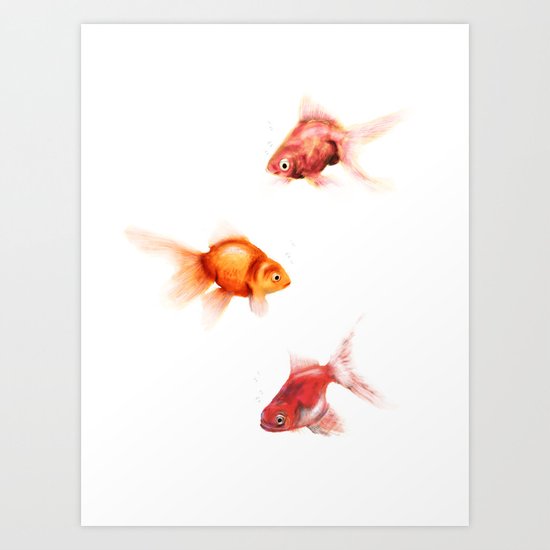 Peces Art Print