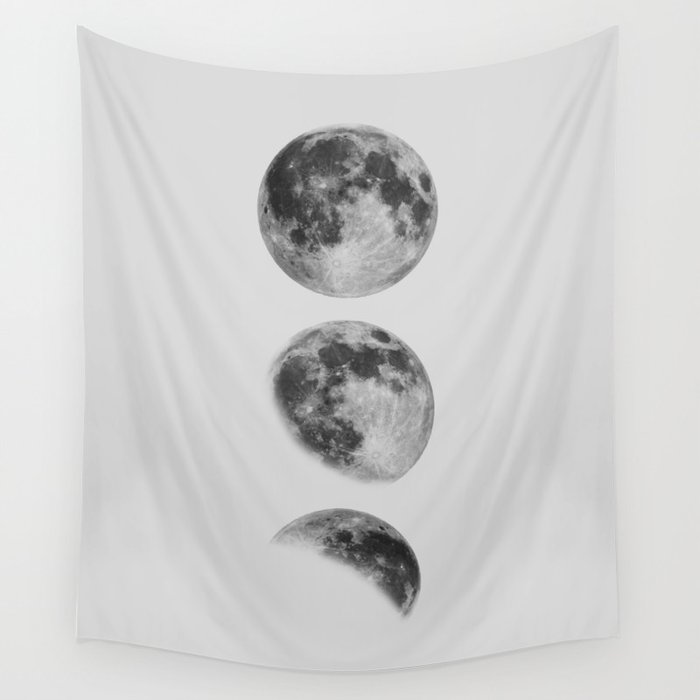 Gothic Homeware Rectangular Triple Moon Cushion