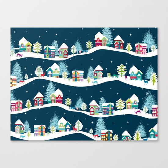 Apres Ski Canvas Print
