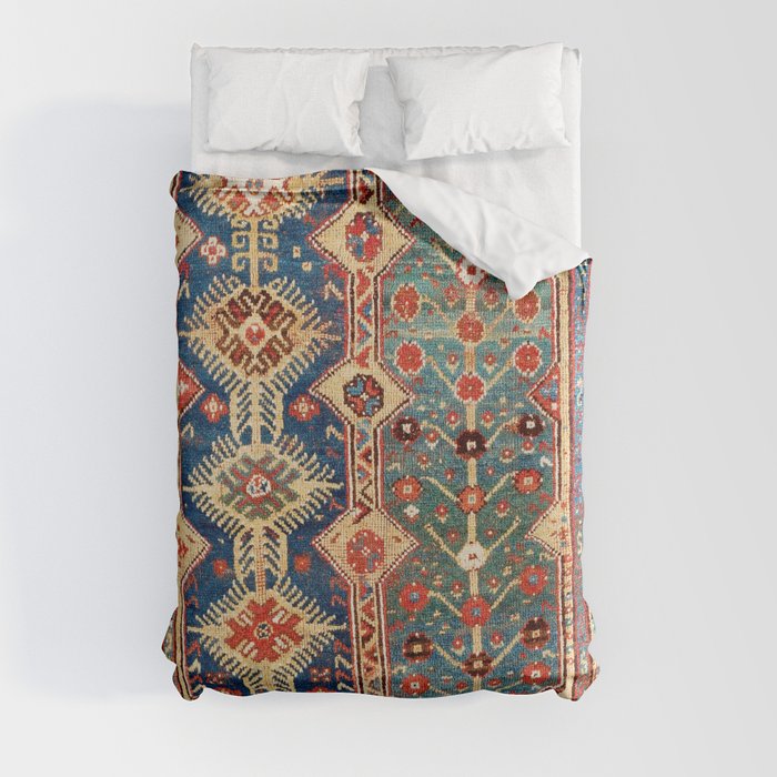Megri Southwest  Anatolian Rug Print Duvet Cover