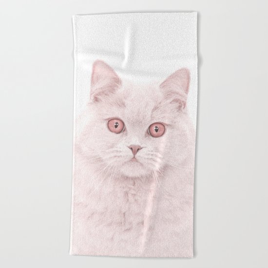 cat 4 Beach Towel