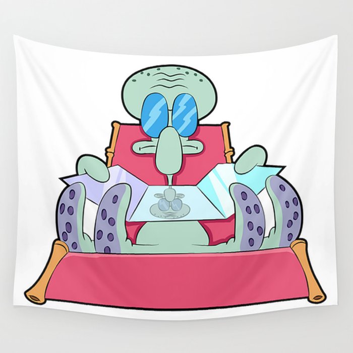 Squidward tapestry clearance