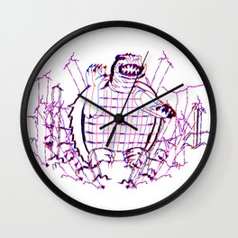 Kaijuu Wall Clock