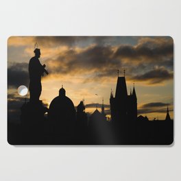 Prague by Sunrise Cutting Board