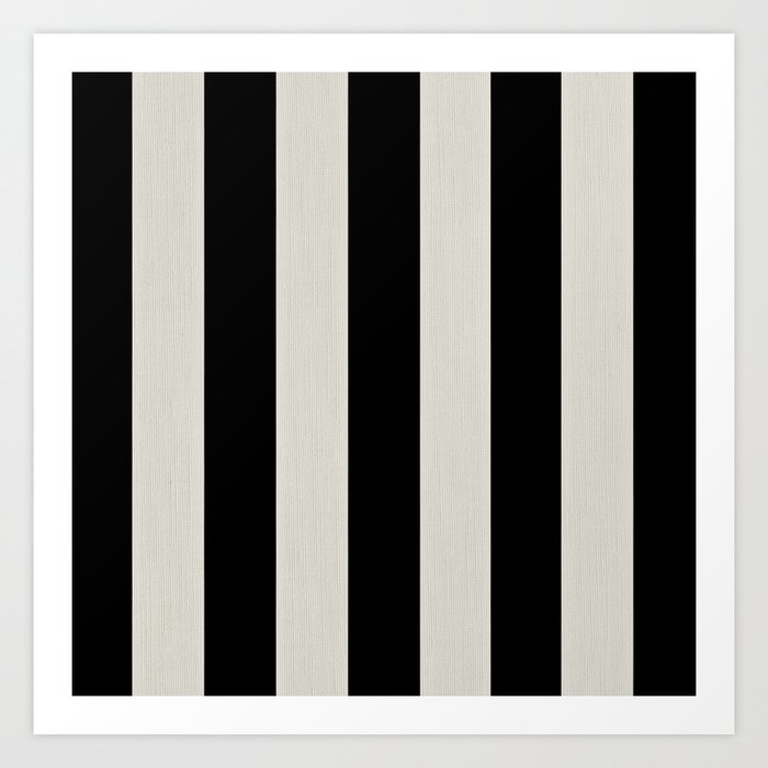 Stripes & me (1) Art Print