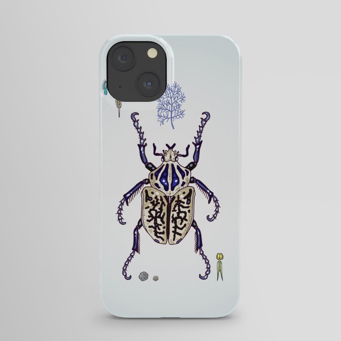 Happy Goliath beetle iPhone Case