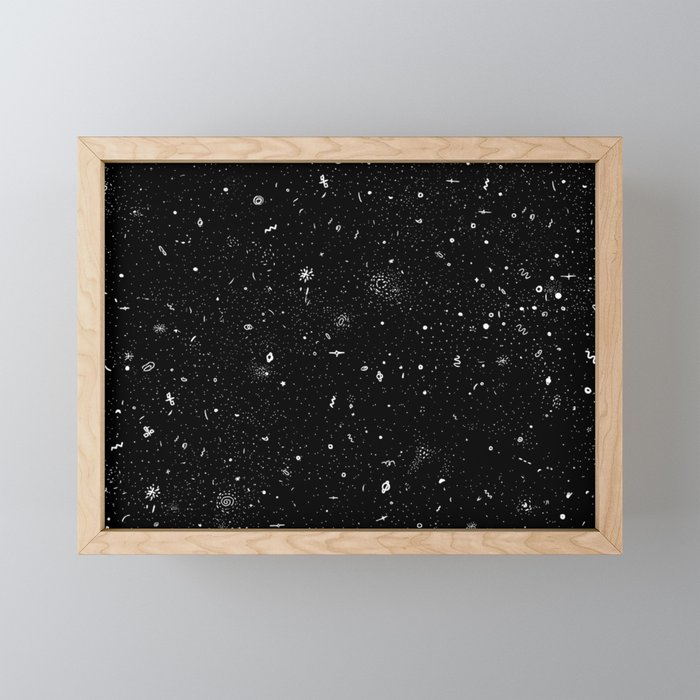 Lost in Space Framed Mini Art Print