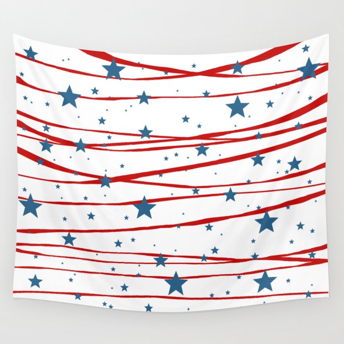 Stars and Stripes Wall Tapestry