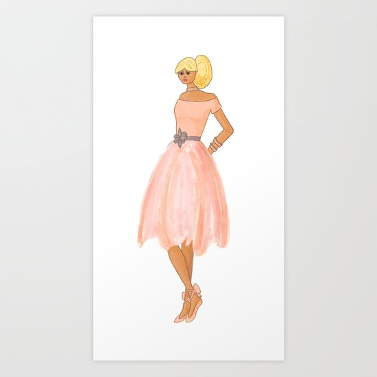 Ballerina Art Print