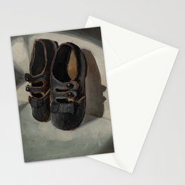 Black Maryjanes with Bows Stationery Cards