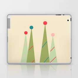 Christmas Trees Laptop Skin