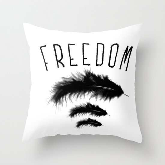 freedom Throw Pillow