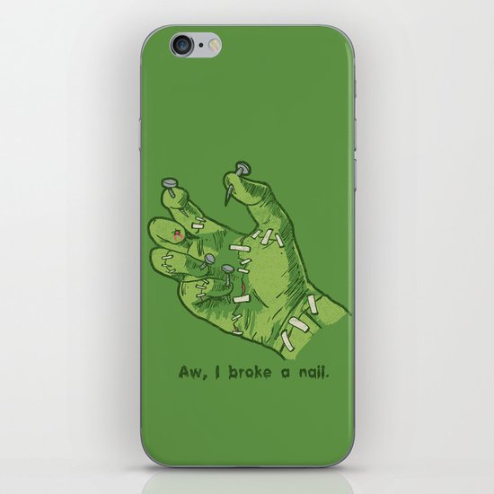 Frankenhand iPhone Skin